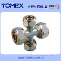 equal cross pipe fittings for pex al pex pipe and fittings